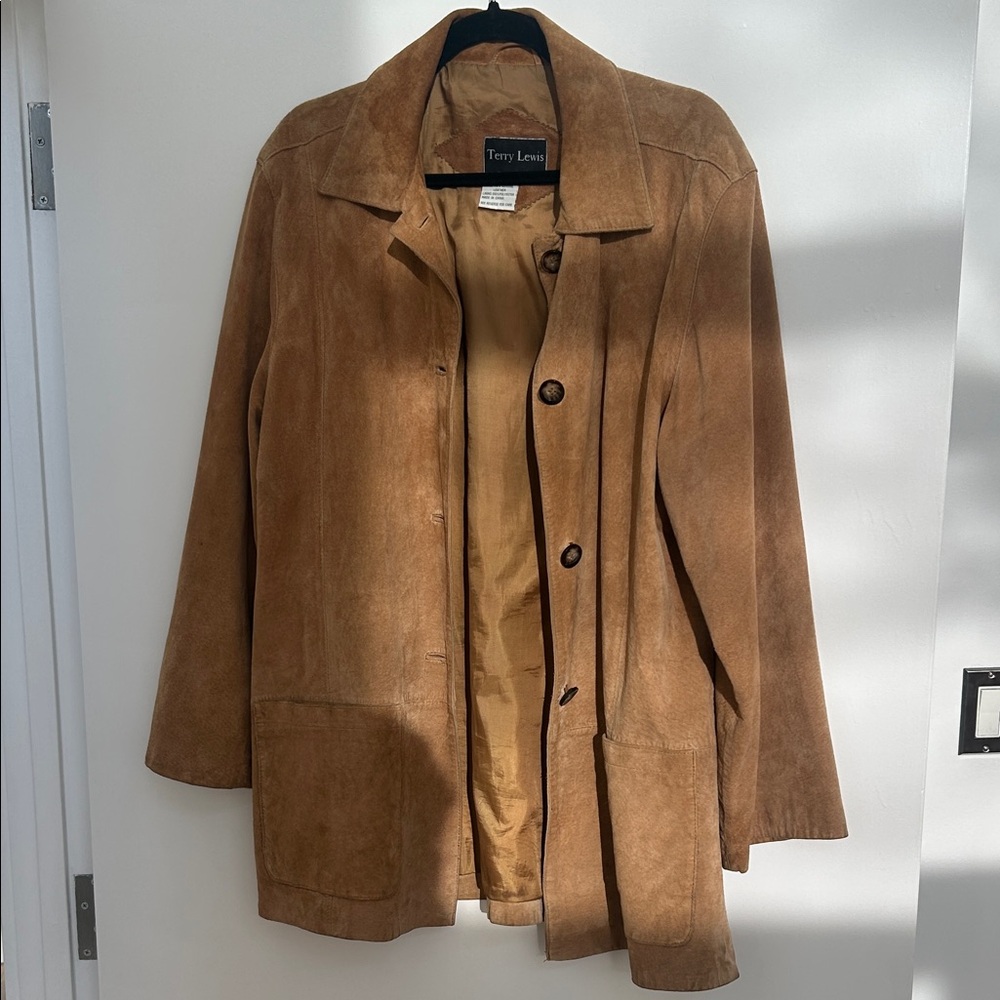 Women's Suede tan Jacket